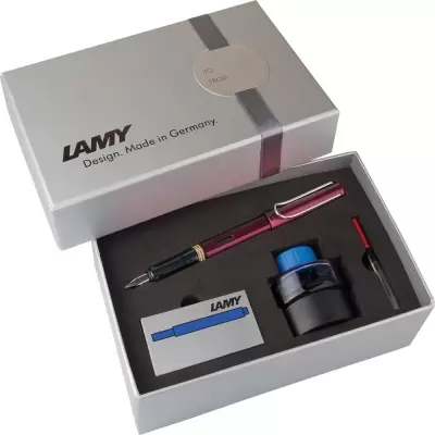 LAMY Al-Star Dolma Kalem Seti Siyah Mor 29DS-M 